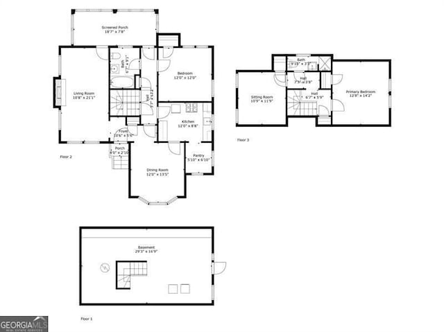 348 7th St NE, Atlanta, GA 30308 - view of room layout
