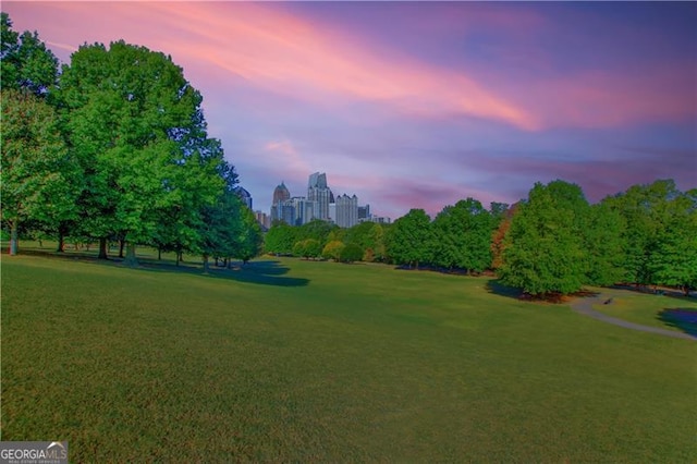 348 7th St NE, Atlanta, GA 30308 - view of community featuring a yard
