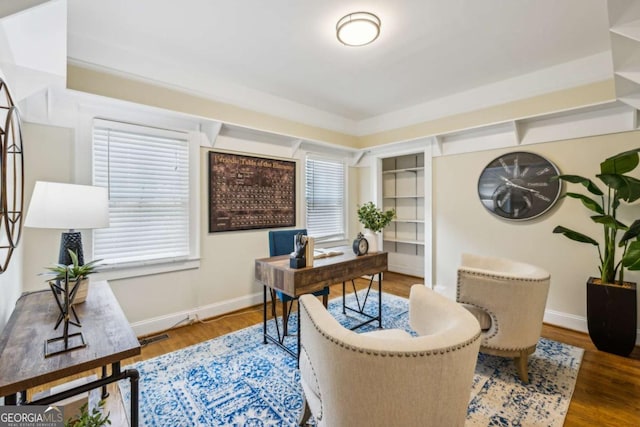 261 Elmira Pl NE, Atlanta, GA 30307 - office with wood finished floors
