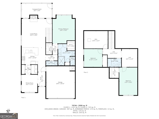 214 Misty View Dr, Canton, GA 30114 - view of property floor plan