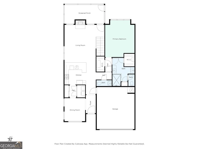 214 Misty View Dr, Canton, GA 30114 - view of room layout