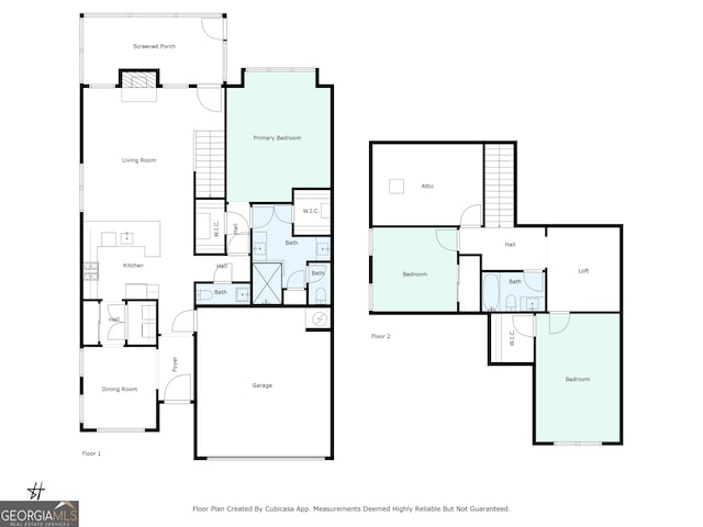 214 Misty View Dr, Canton, GA 30114 - view of property floor plan