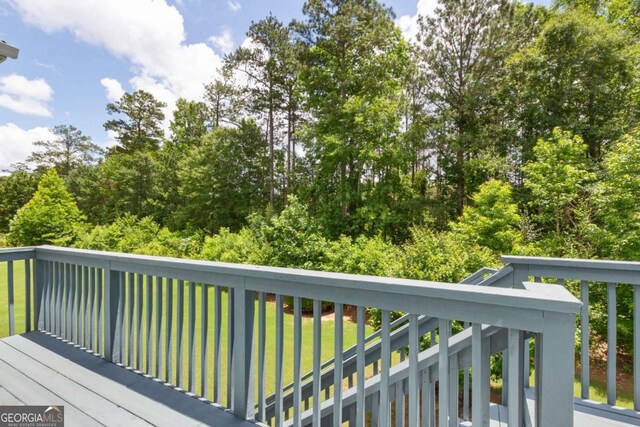 5003 Pacific Dunes Dr, Suwanee, GA 30024 - deck with a yard
