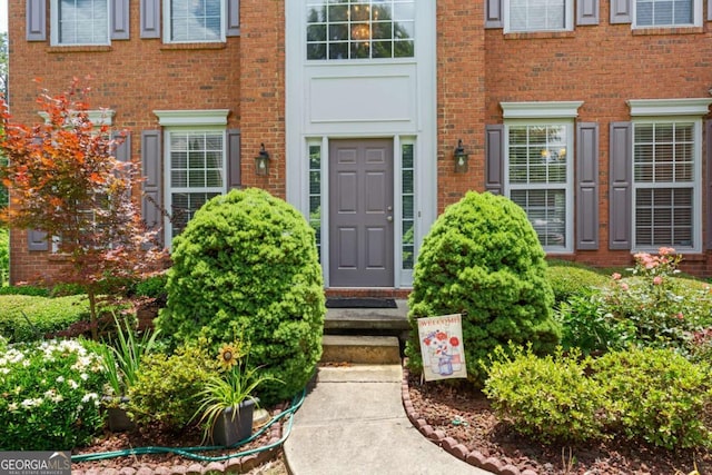5003 Pacific Dunes Dr, Suwanee, GA 30024 - view of exterior entry with brick siding