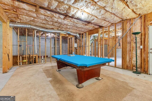 5003 Pacific Dunes Dr, Suwanee, GA 30024 - game room with billiards table