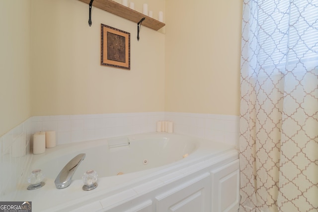 3030 Thornberry Cir, Phenix City, AL 36867 - full bathroom with a tub with jets