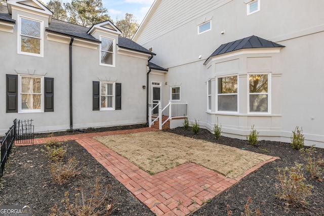 55 Summerhill Pl, Newnan, GA 30263 - back of house featuring stucco siding