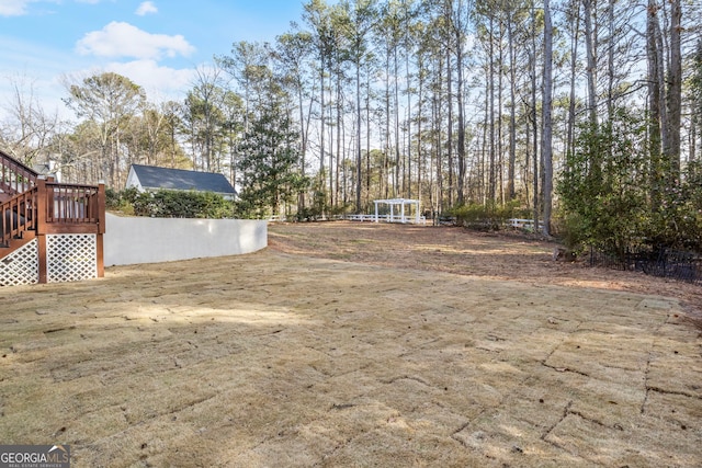 55 Summerhill Pl, Newnan, GA 30263 - view of yard featuring stairs