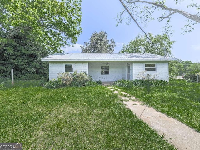 14367 Fincher Rd, Canton, GA 30114 - view of front facade featuring a metal roof