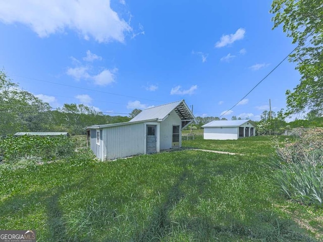 14367 Fincher Rd, Canton, GA 30114 - back of property with an outdoor structure