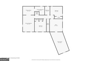 7250 Hunters Branch Dr, Atlanta, GA 30328 - view of property floor plan
