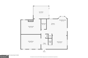7250 Hunters Branch Dr, Atlanta, GA 30328 - view of property floor plan