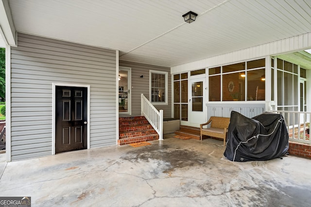1505 Misty Valley Dr, Chatsworth, GA 30705 - view of patio / terrace featuring area for grilling