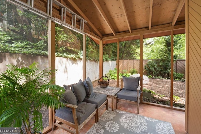 834 Lake Hollow Blvd SW, Marietta, GA 30064 - view of sunroom