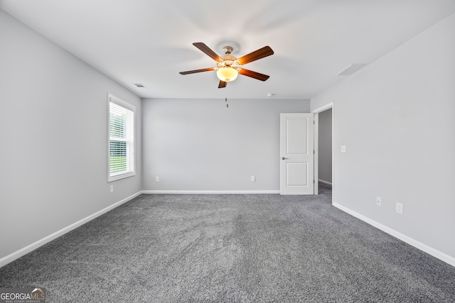 502 Wilbanks Rd, Alto, GA 30510 - carpeted spare room with a ceiling fan and baseboards
