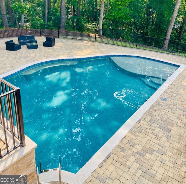 3499 Lake Mill Rd, Buford, GA 30519 - view of pool with a patio area