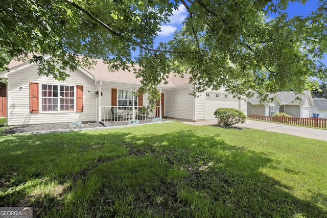 7030 Kingston Ln, Mcdonough, GA 30253 - view of front of house with driveway and a garage