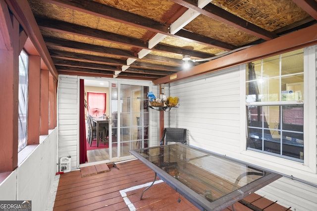 7030 Kingston Ln, Mcdonough, GA 30253 - view of wooden terrace