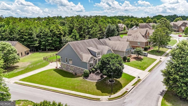 21 Creekview Dr SE, Cartersville, GA 30120 - aerial perspective of suburban area