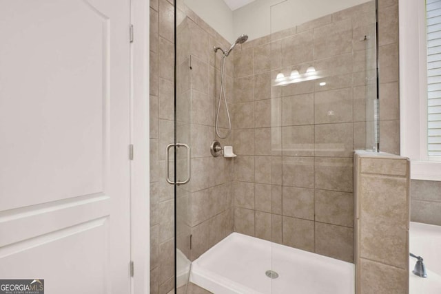 21 Creekview Dr SE, Cartersville, GA 30120 - full bathroom with a stall shower