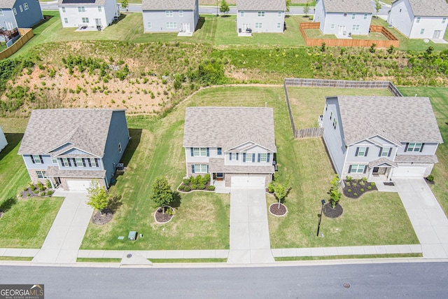 7814 Messina Ct, Lithia Springs, GA 30122 - aerial perspective of suburban area