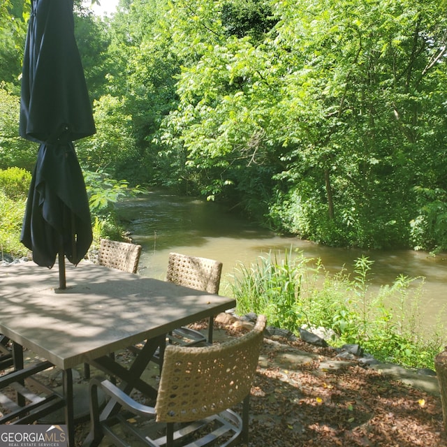 3349 Whitepath Rd, Ellijay, GA 30540 - view of patio featuring outdoor dining area