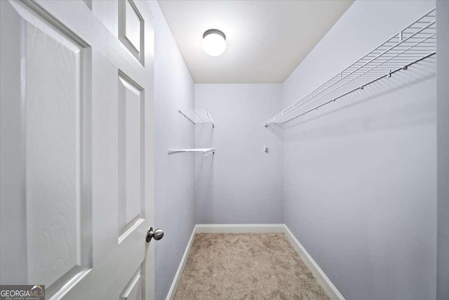 214 Davis Mill Rd, Ball Ground, GA 30107 - spacious closet featuring carpet