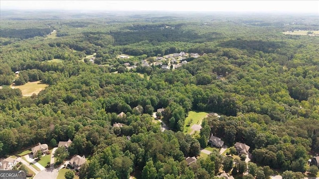 214 Davis Mill Rd, Ball Ground, GA 30107 - drone / aerial view of a heavily wooded area