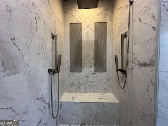 3131 Rocky Branch Rd Unit 280, Watkinsville, GA 30677 - full bath with a marble finish shower