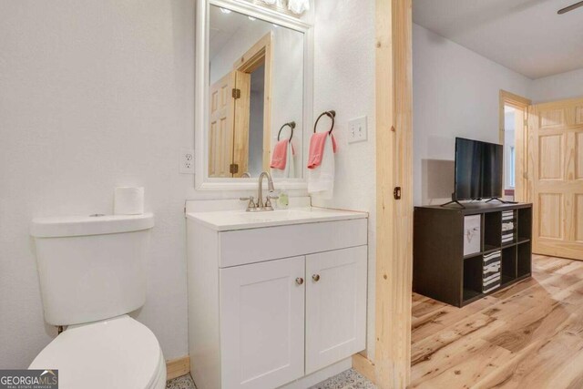 327 Brucken Strasse Unit 311, Helen, GA 30545 - bathroom with vanity and wood finished floors