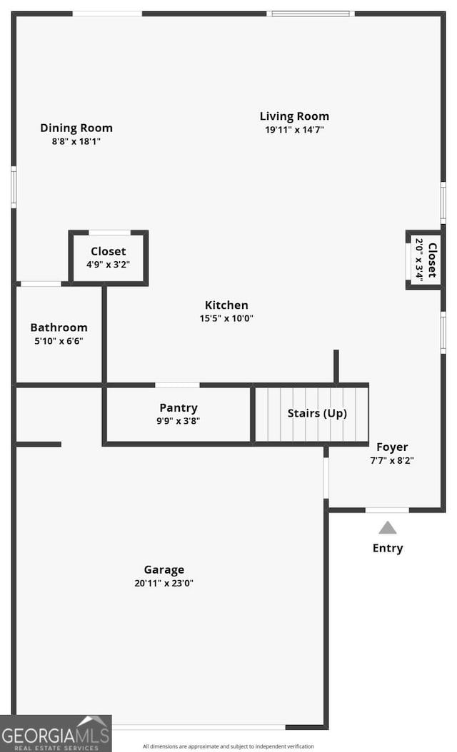 109 Grand Hickory Way, Dawsonville, GA 30534 - view of room layout