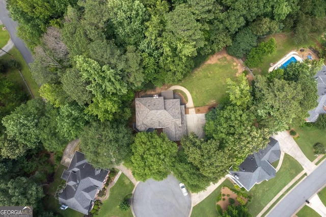 4544 Cavallon Way NW, Acworth, GA 30101 - aerial view of property and surrounding area