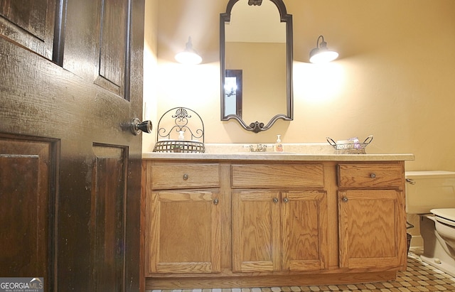 115 Shoal Creek Dr, Sharpsburg, GA 30277 - bathroom with toilet and vanity
