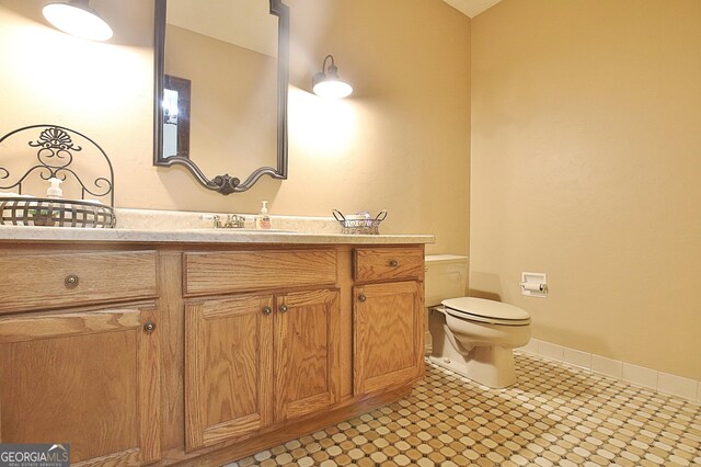 115 Shoal Creek Dr, Sharpsburg, GA 30277 - bathroom with vanity and toilet