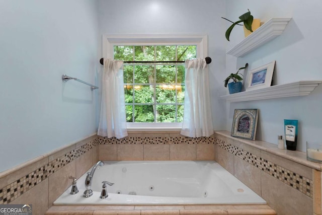 17 Shotgun Rd NW, Cartersville, GA 30121 - bathroom with a tub with jets