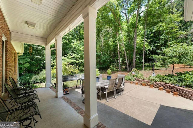 17 Shotgun Rd NW, Cartersville, GA 30121 - view of patio with outdoor dining area