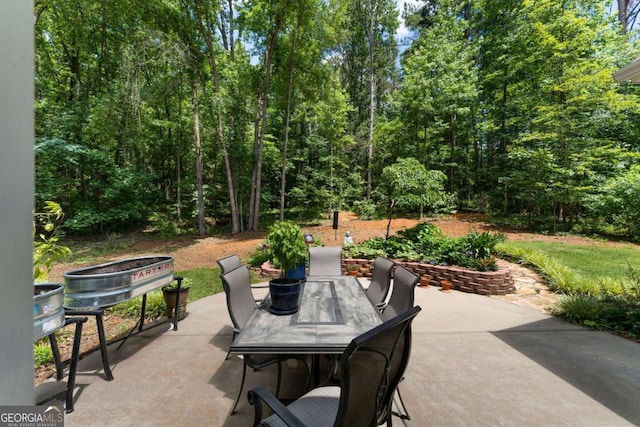 17 Shotgun Rd NW, Cartersville, GA 30121 - view of patio with outdoor dining area