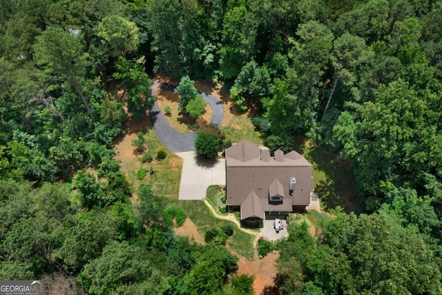 17 Shotgun Rd NW, Cartersville, GA 30121 - aerial overview of property's location featuring a heavily wooded area