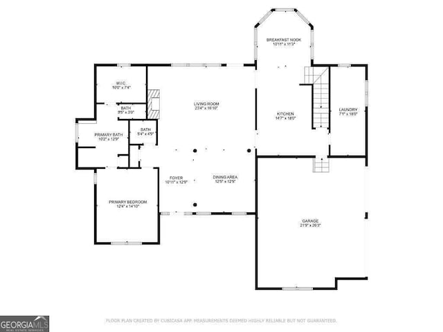 17 Shotgun Rd NW, Cartersville, GA 30121 - view of property floor plan