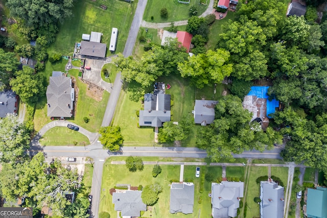 514 S Jefferson St, Washington, GA 30673 - aerial perspective of suburban area