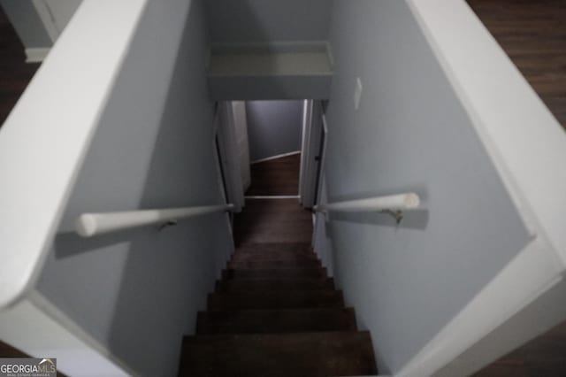 39 Mcferrin Cir, Riverdale, GA 30274 - staircase with wood finished floors