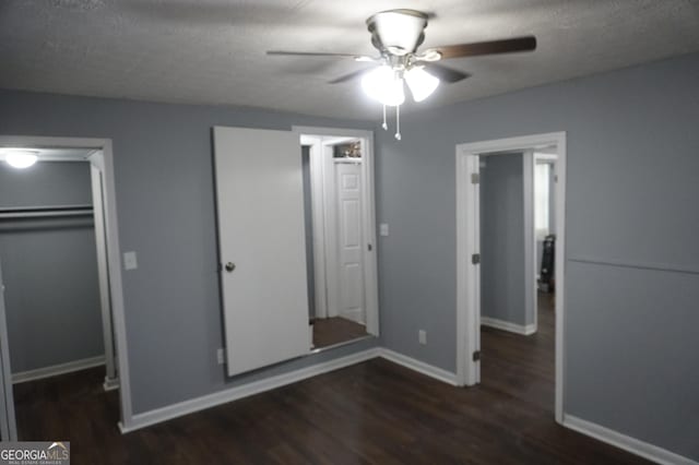 39 Mcferrin Cir, Riverdale, GA 30274 - unfurnished bedroom featuring wood finished floors and a ceiling fan
