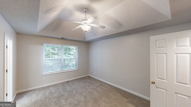 3157 Peartree Dr NW, Acworth, GA 30101 - unfurnished bedroom with carpet floors, a textured ceiling, and a ceiling fan