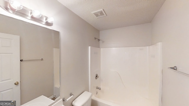 3157 Peartree Dr NW, Acworth, GA 30101 - full bathroom featuring a textured ceiling, tub / shower combination, and vanity