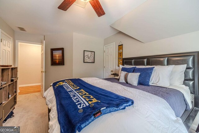 1461 Radstone Dr, Lawrenceville, GA 30044 - bedroom with ceiling fan and carpet floors