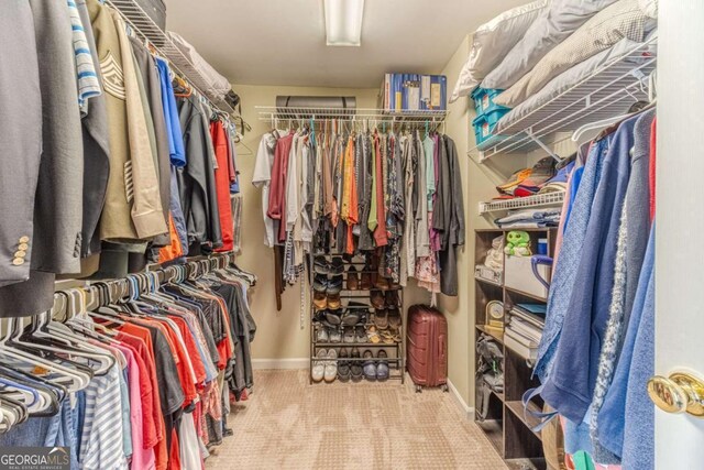 1461 Radstone Dr, Lawrenceville, GA 30044 - walk in closet featuring carpet
