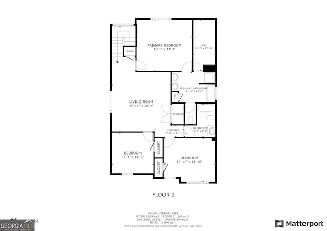 1001 Balsam Wood Trl, Villa Rica, GA 30180 - view of floor plan / room layout