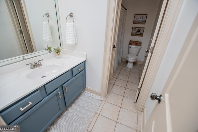 713 Birkdale Blvd, Carrollton, GA 30116 - full bath featuring vanity and tile patterned flooring