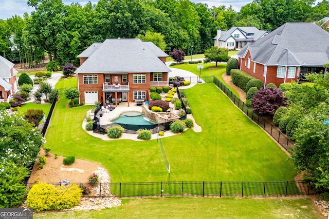 713 Birkdale Blvd, Carrollton, GA 30116 - view of subject property featuring a pool area