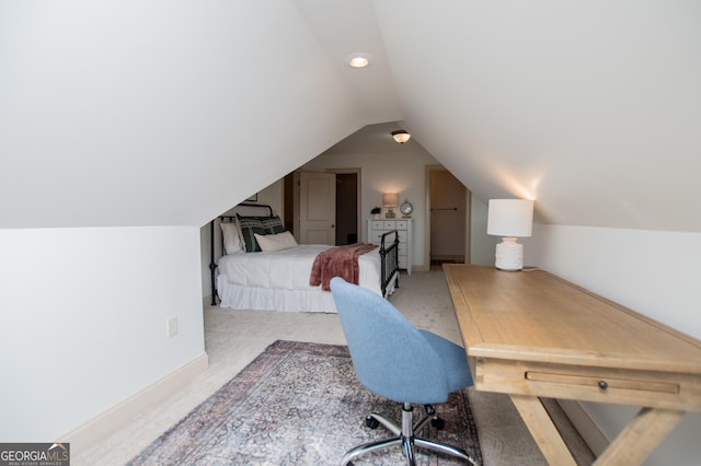 713 Birkdale Blvd, Carrollton, GA 30116 - bedroom featuring vaulted ceiling